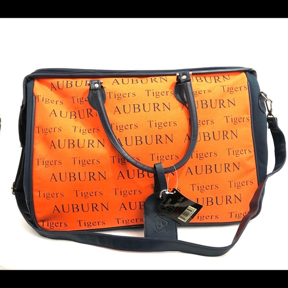 🍑SOLD AUBURN UNiversity Tigers Travel Duffle Bag - Picture 2 of 8